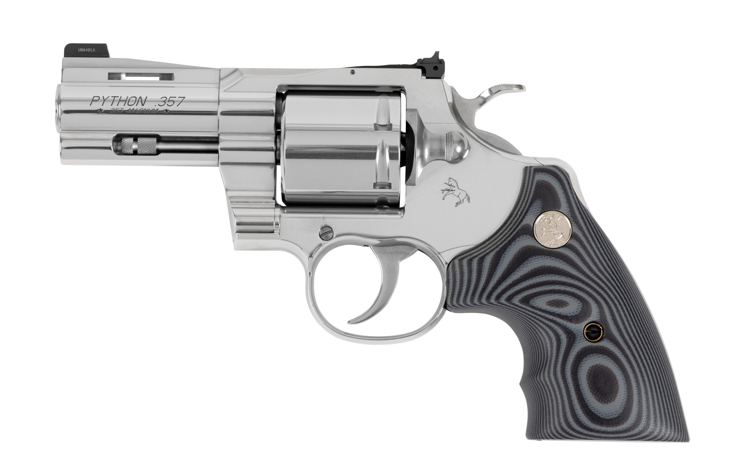 COLT PYTHON CBT 357MAG SS 3″ 6RD NS