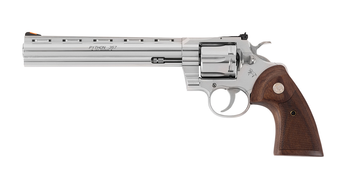 COLT PYTHON 357MAG SS 8″ 6RD AS