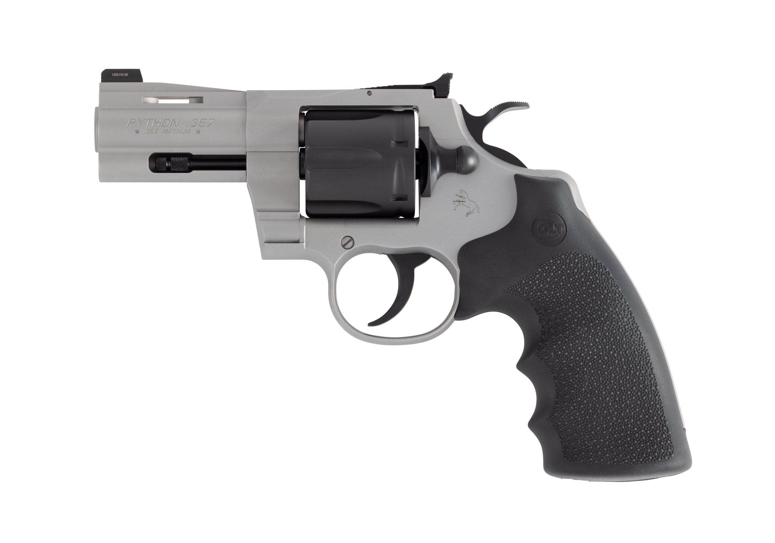 COLT PYTHON 357MAG TT 3″ 6RD HOGUE