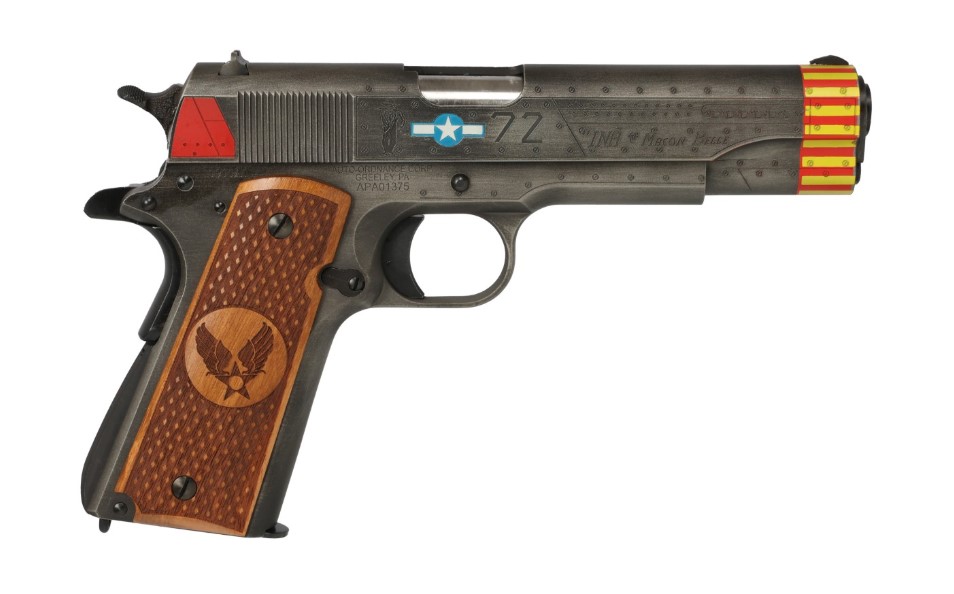 AUTO-ORDNANCE – THOMPSON RED TAILS 1911A1 45ACP 5″ 7+1#