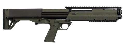 KELTEC KSG 12/18.5 14+1 PIC RAIL GRN