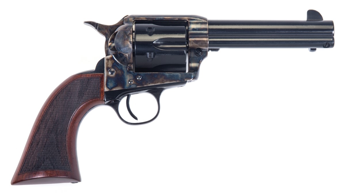 TAYLOR’S & COMPANY GUNFIGHTER 45LC BL/WD 4.75″