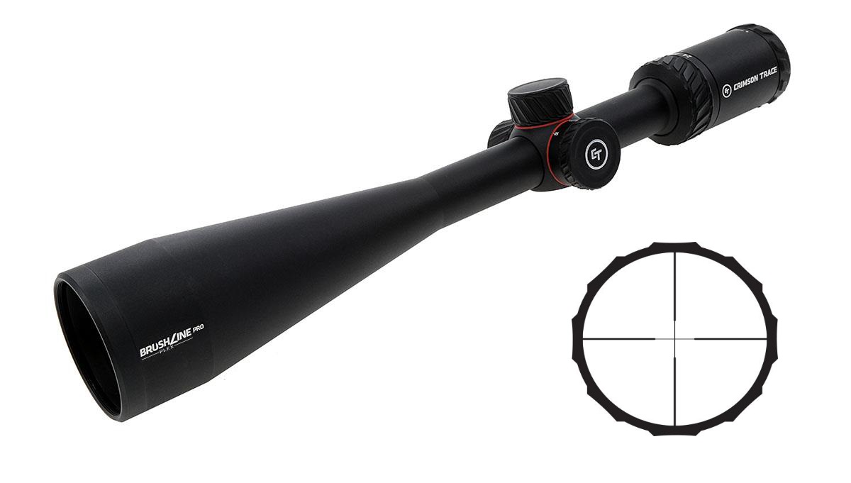 CRIMSON TRACE BRUSHLINE PRO 3-12X42 30MM PLX