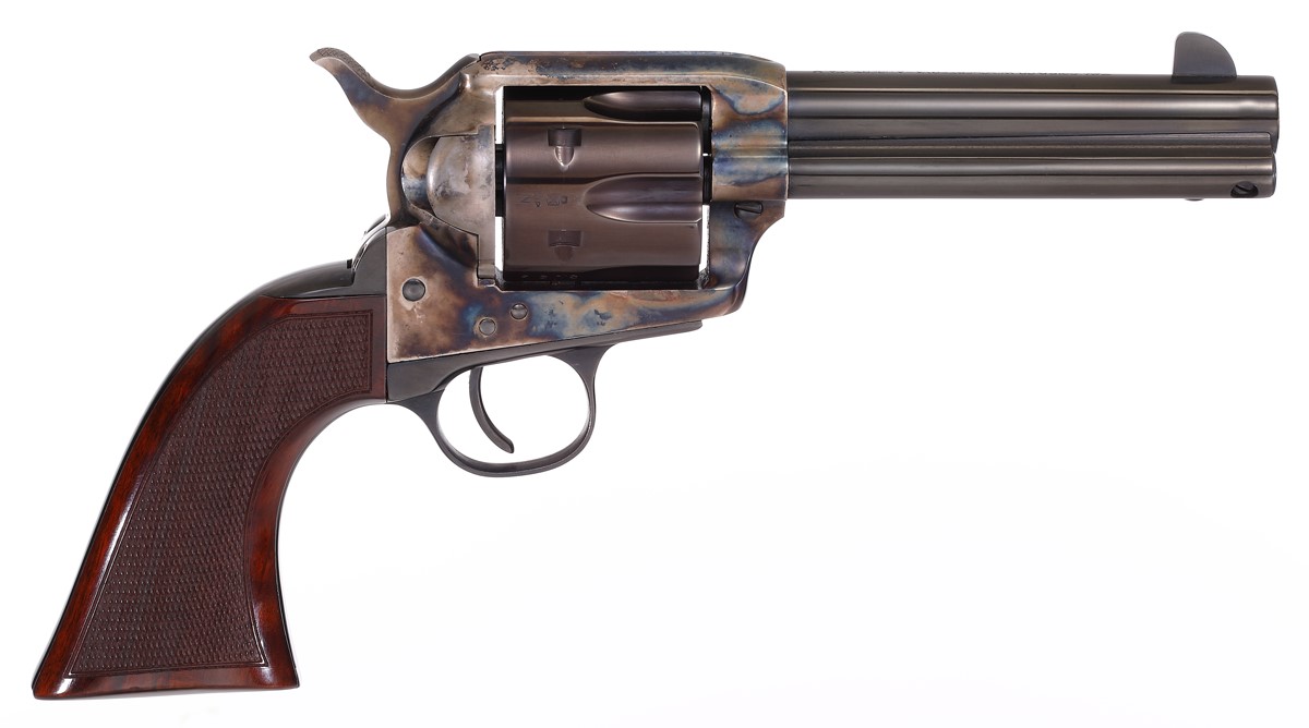 TAYLOR’S & COMPANY GUNFIGHTER 45LC BL/WD 4.75″