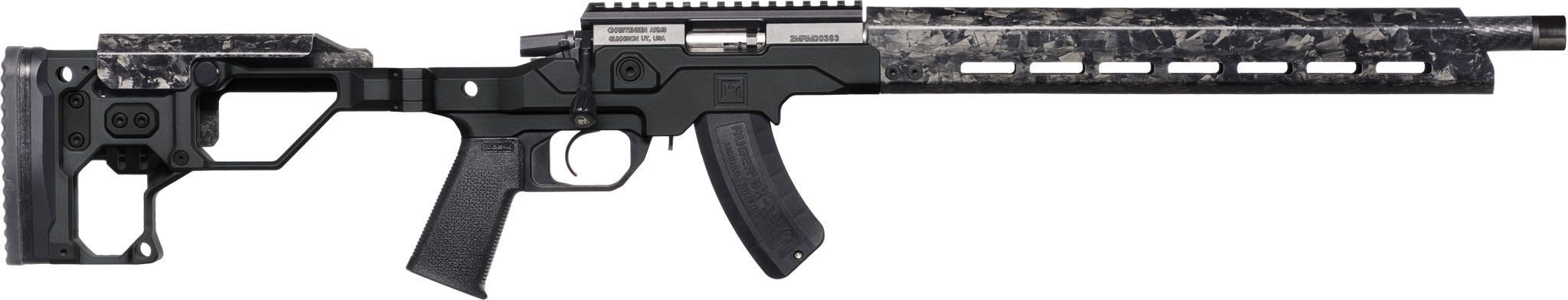 CHRISTENSEN ARMS MPR RIMFIRE 22WMR BLACK 20″