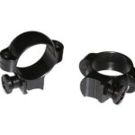 Burris Deluxe Solid Steel .22 Rings 1″ Medium 0.80″ Actual Height – Gloss
