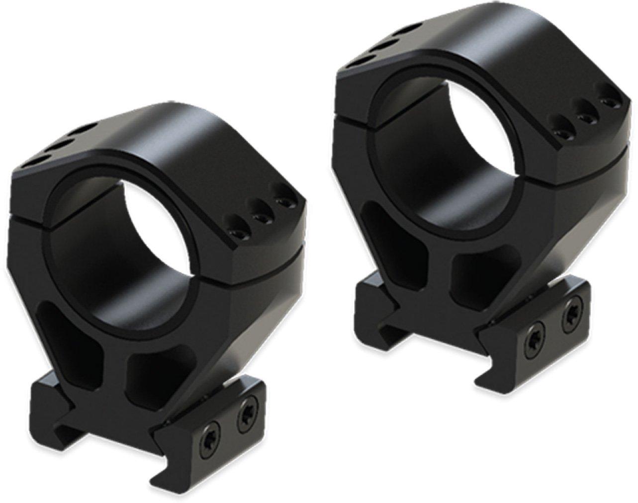 Burris Steel XTR Signature Scope Ring Set with Pos-Align Offset Inserts 30mm 1.50″ Height – Matte