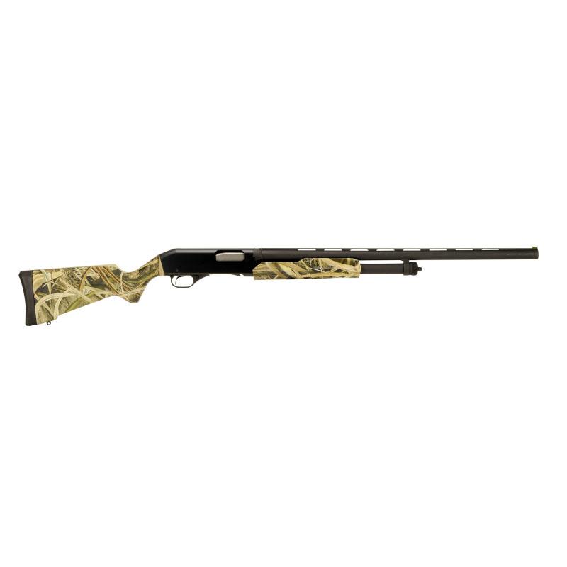 Savage Stevens 320 Field Grade Compact Shotgun 12ga 3″ Chamber 5rd Capacity 26″ Barrel Grass Blades Camo