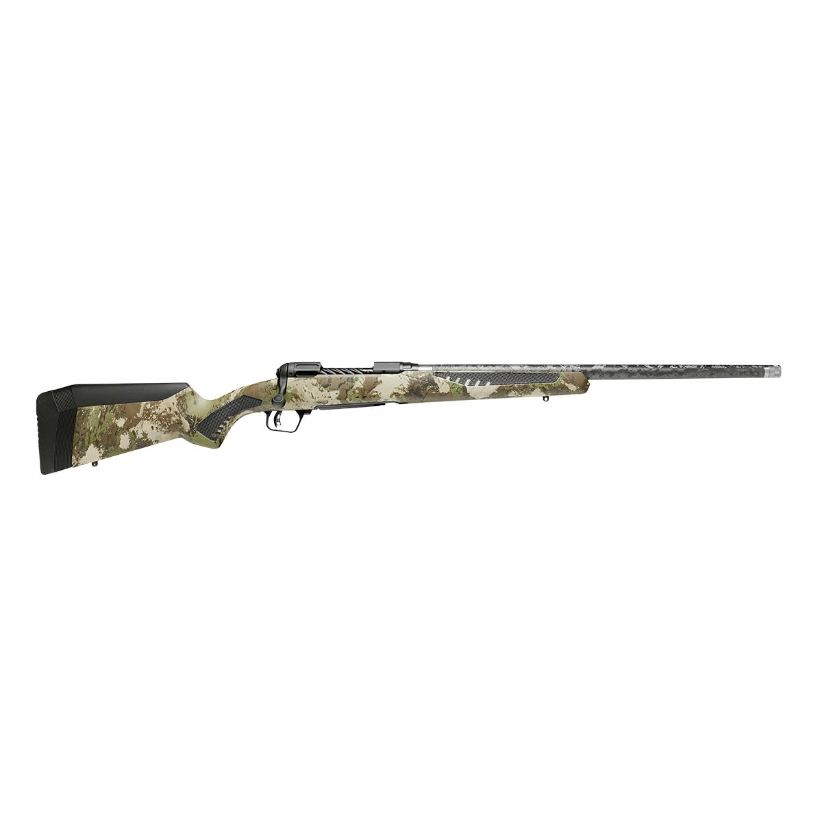 Savage 110 Ultralite Camo Rifle 6.5 PRC 2rd Capacity 24″ Threaded Barrel Synthetic Camo Stock