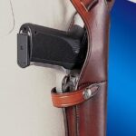 Bianchi Model X15 Shoulder Holster 4″-5″ Right Hand Plain Tan Cross Draw