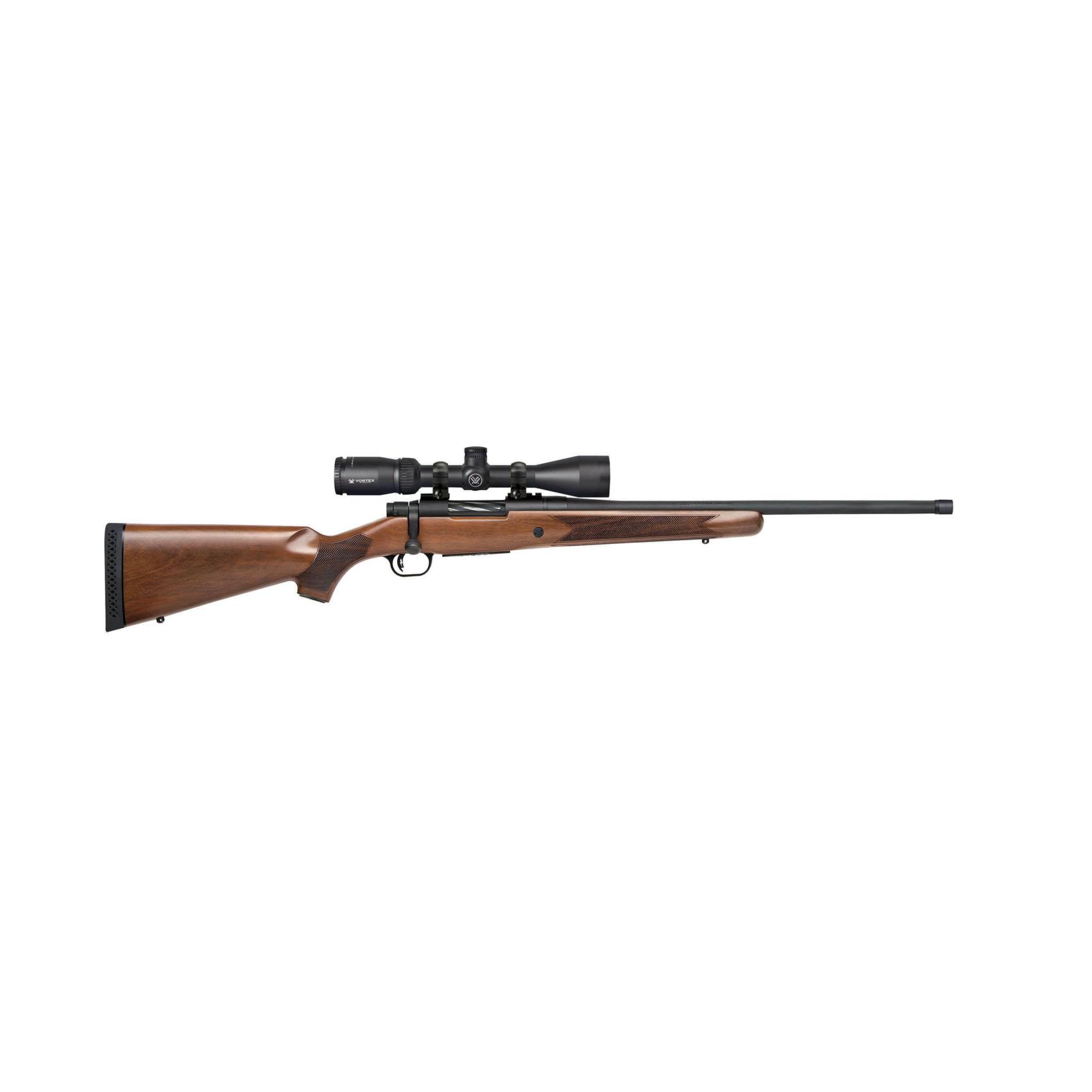 Mossberg Patriot Walnut Vortex Rifle .400 Legend 4rd Capacity 20” Threaded Barrel Walnut Stock Vortex Crossfire II 3-9x40mm