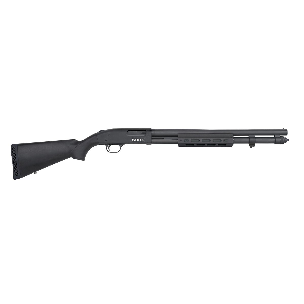 Mossberg 590S Optic Ready Shotgun 12ga 3″ Chamber 7rd/8rd/13rd Magazines 20″ Barrel Black