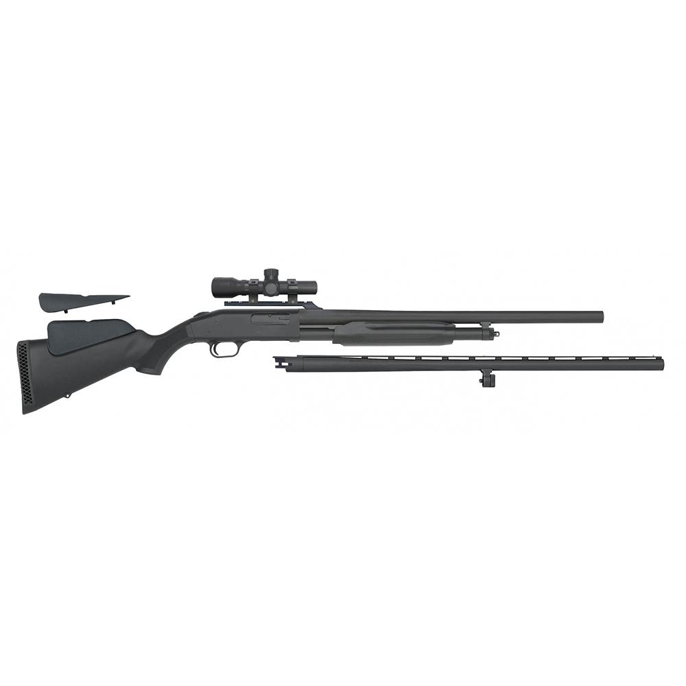 Mossberg 500 Field/Deer Combo Shotgun 20ga 5rd Capacity 24″ & 26″ Barrels w/2.5×20 Scope