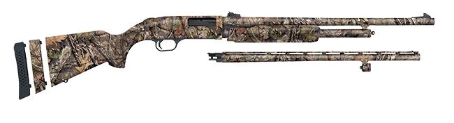Mossberg 500 Super Bantam Field/Deer Combo Shotgun 20ga 5rd Capacity 22″ & 24″ Barrels MO Break Up Country
