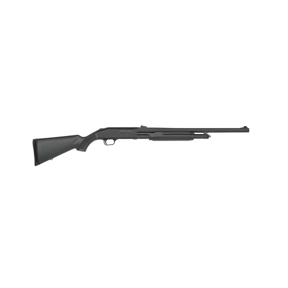Mossberg 500 Slugster Shotgun 12ga 3″ Chamber 5rd Capacity 24” Barrel Black Stock