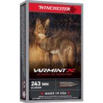 Winchester Varmint X Rifle Ammunition .243 Win 65gr PT 3620fps 20/ct