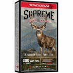 Winchester Supreme Long Range Rifle Ammunition .300 Win Mag 195gr PT 2900 fps 20/ct