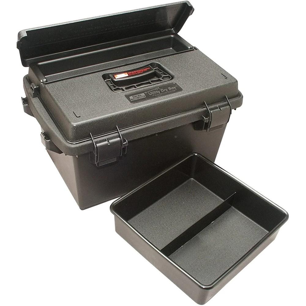 MTM 18.5″ x 13″ x 15.25″ Sportsmen’s Plus Utility Dry Box Black