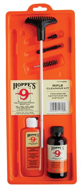 Hoppe’s Cleaning Kit for Calibers .243 – .257 Caliber 6mm 6.5mm