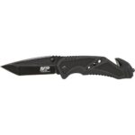 Smith & Wesson M&P SWMP11B Tanto Folder Rescue Lock 3 7/8″ Blade Black