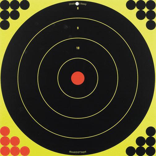 Birchwood Casey Shoot-N-C Bull 17.25″ Bull’s-eye Paper Targets 5/ct
