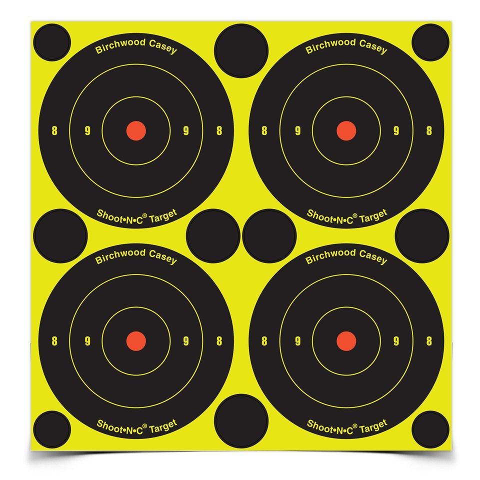 Birchwood Casey Shoot-N-C 3″ Bull’s Eye Targets 240/ct