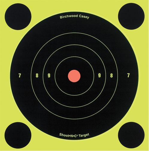 Birchwood Casey Shoot-N-C 8″ Bull’s Eye Targets