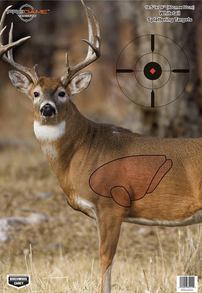 Birchwood Casey Pregame Targets – Deer 16.5″x24″ 3 Pack