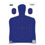Birchwood Casey Dirty Bird BC-27 Silhouette Target – 16.5″x24″ Blue/Orange 3 Pack