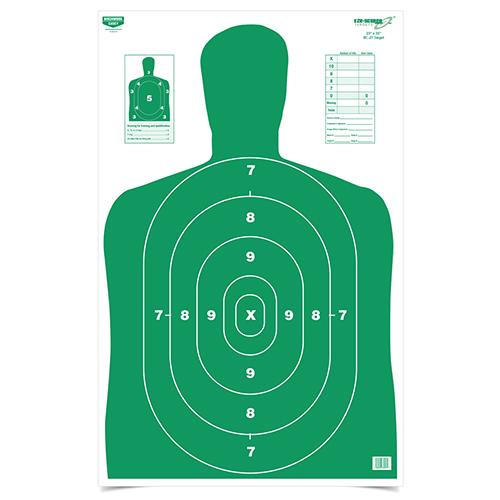 Birchwood Casey EZE-Scorer Paper Targets 23″ x 35″ BC27 Green 100/ct