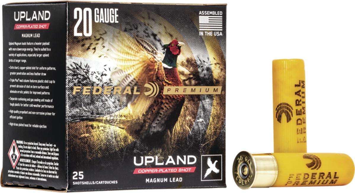 Federal Wing-Shok Magnum Shotshells  20ga 3″ 1-1/4oz 1300 fps #5 25/ct