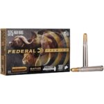 Federal Premium Cape-Shok Rifle Ammunition .375 H&H 300 gr TBSS 2440 fps – 20/ct