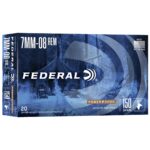 Federal Power-Shok Rifle Ammunition 7mm-08 Rem 150 gr SP 2650 fps – 20/ct