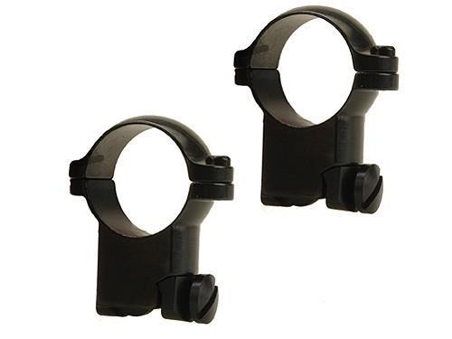 Leupold 2-Piece Solid Steel Ringmounts – Ruger M77 1″ Super High Matte Black