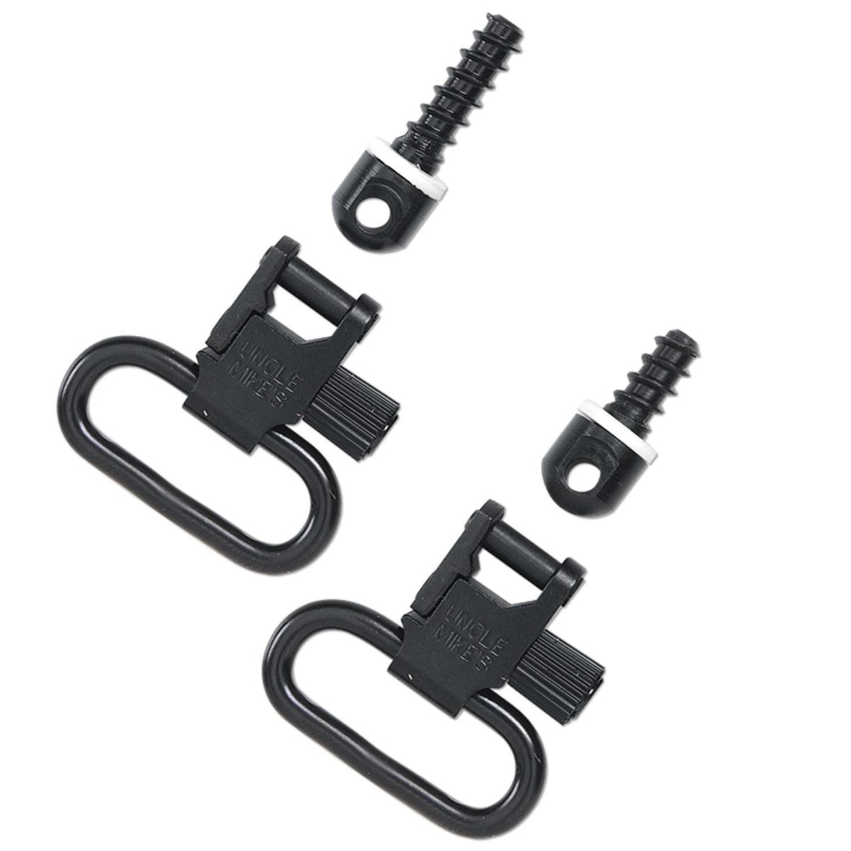 UNCLE MIKES QD SWIVELS W/ WOOD SCREWS 1″