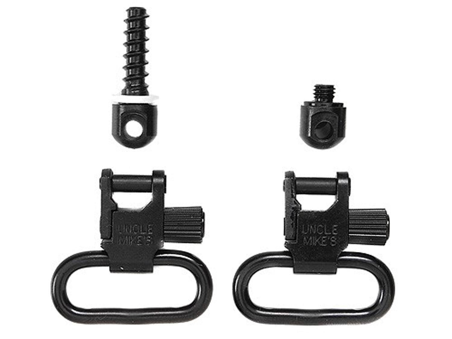 UNCLE MIKES QD SWIVELS FOREND BAND STYLE MACH & WOOD SCREW 1″on