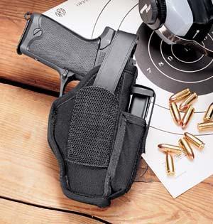 Uncle Mike’s Ambidextrous Hip Holsters 4.5-5″ Barrel Large Autos