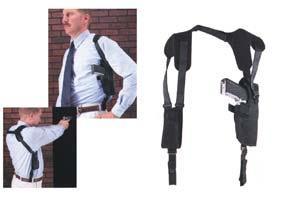 Uncle Mike’s Pro-Pak Horizontal Shoulder Holsters Fits 3.75-4.5″ Large Autos