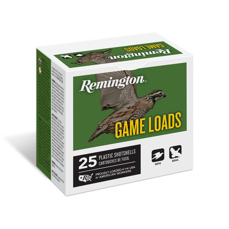 Remington Lead Game Load Shotshells 12 ga 2-3/4″ 1 oz 1290 fps #8 25/ct