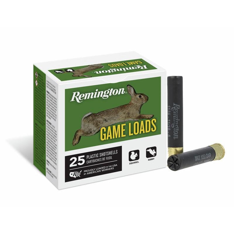 Remington Lead Game Load Shotshells .410 ga 2-1/2″ MAX 1/2 oz 1200 fps #6 20/ct