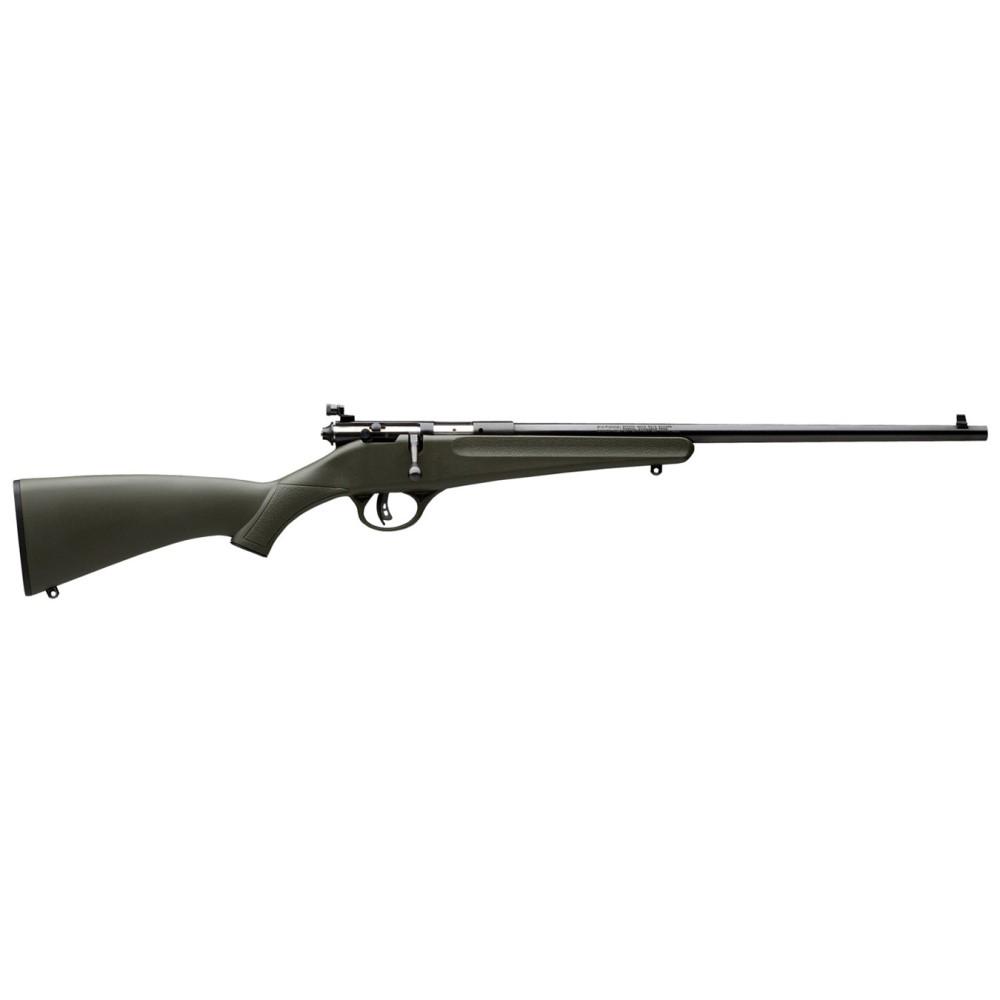 Savage Rascal Single Shot Rifle .22LR 1rd Capacity 16.125″ Barrel Green Stock