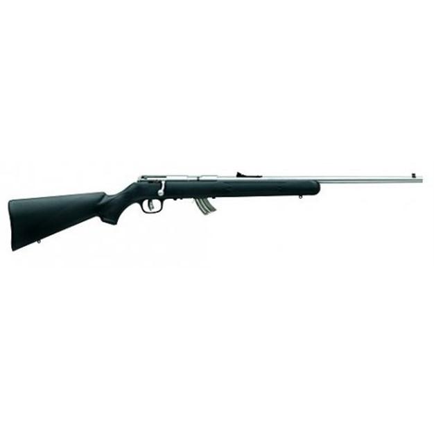 Savage Arms Mark II F Rifle 22LR 10/rd 21″ Stainless Steel Barrel with Black Stock