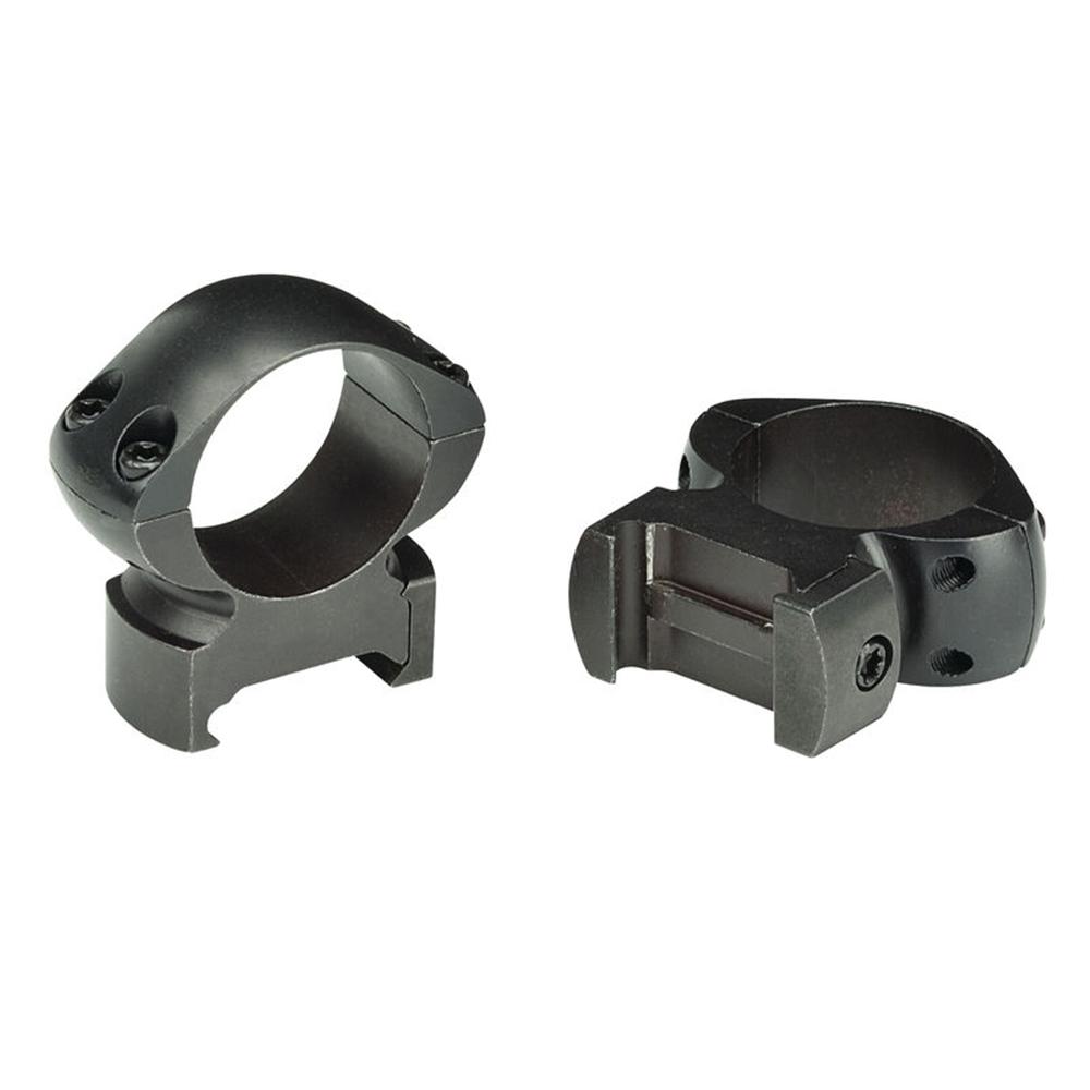 Weaver 2-Piece Grand Slam Steel Top Mount Scope Rings 30mm Medium – Matte Black