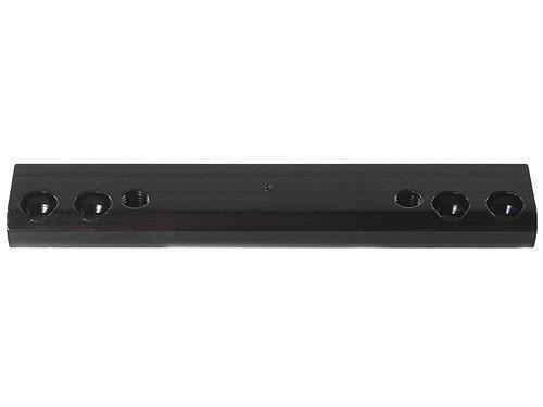 Weaver Detachable Side Mount Aluminum Scope Base – Matte Black – #2 – Krag