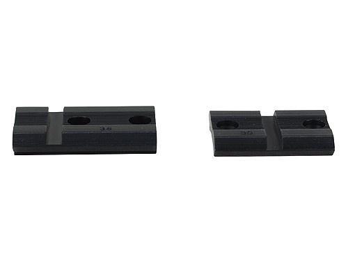 Weaver 2-Piece (Pairs) Top Mount Aluminum Scope Base – Matte – Remington 700 LA
