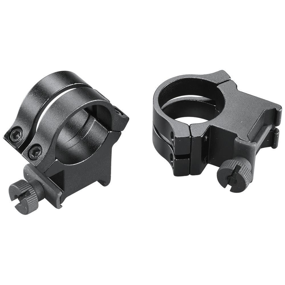 Weaver Quad Lock Detachable Scope Rings 1″ X-High Matte