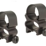 Weaver Detachable See-Thru Scope Rings – 1″ Matte