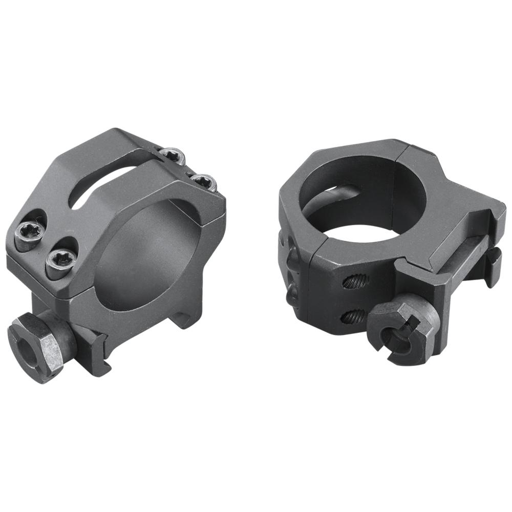 Weaver 4-Hole Tactical Picatinny Aluminum Scope Rings 1″ Medium Matte