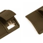 Weaver Short Locking Rail Panel Short – 1.6″ Short 2 pk – Dark Earth