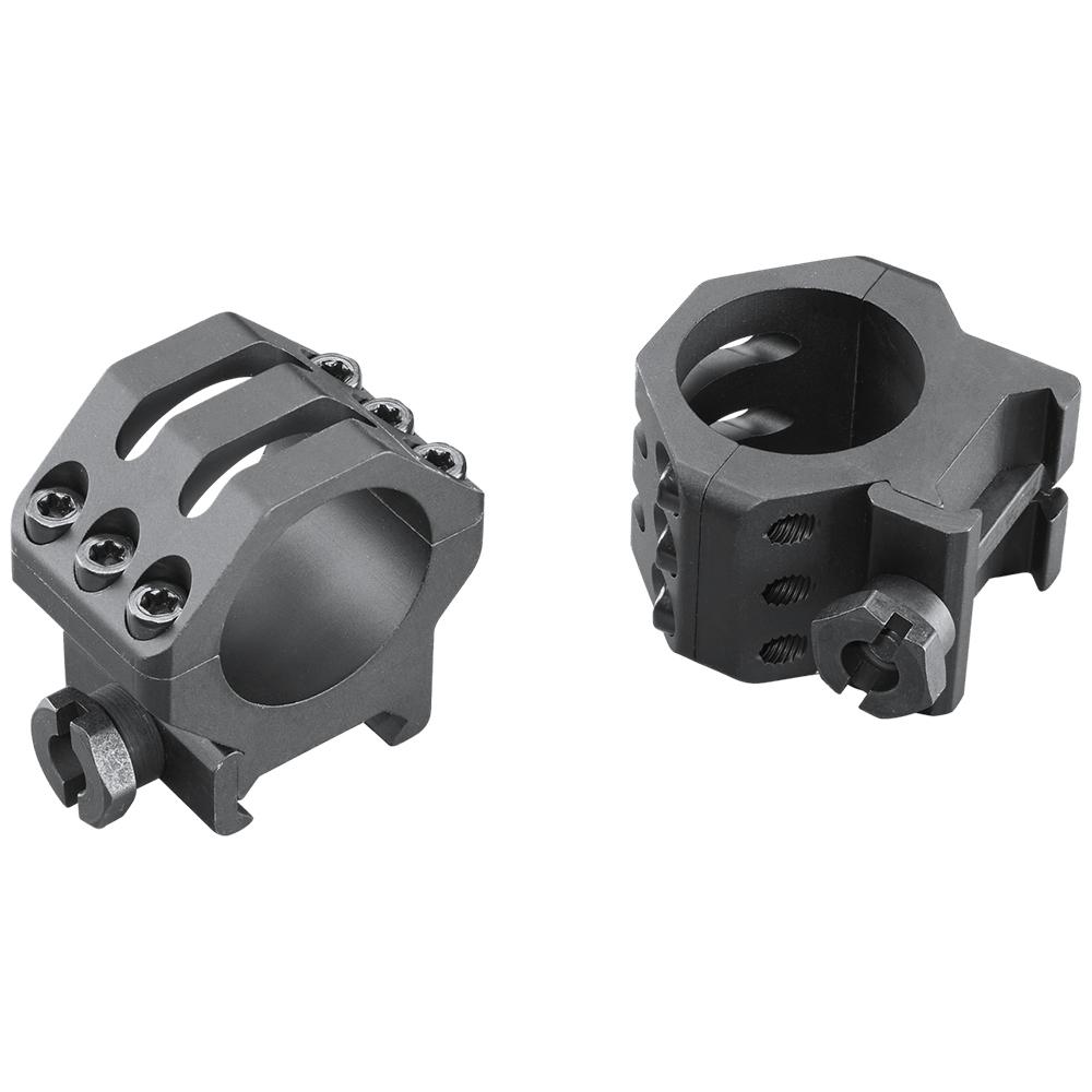 Weaver 6-Hole Picatinny Tactical Scope Rings 1″ Medium Matte